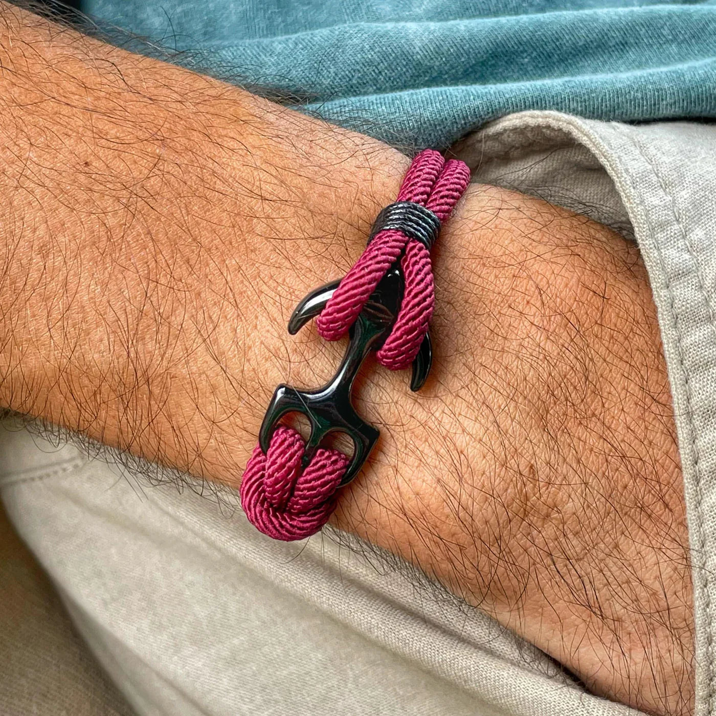 Pulseira de corda de vinho Anchor Beroc