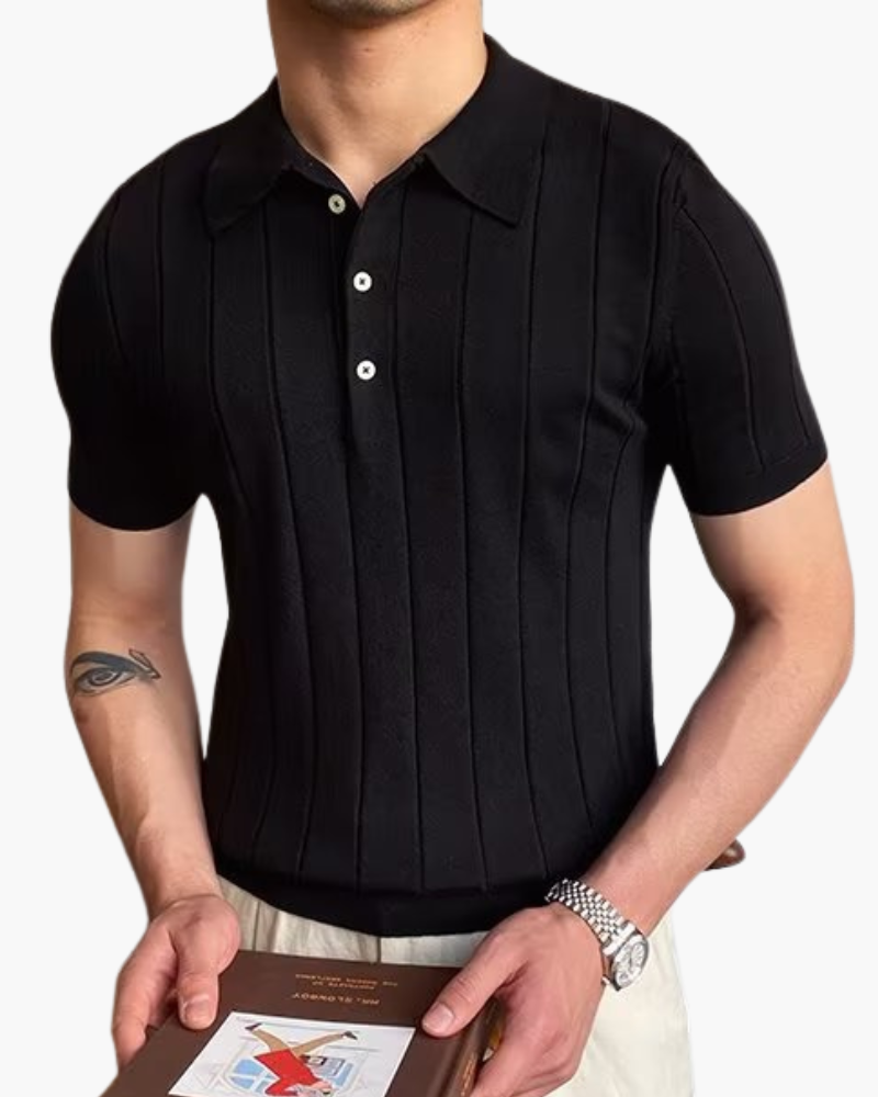 Polo Cannes Ribbed