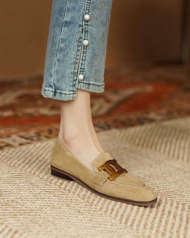 Mocassins de camurça Duchess
