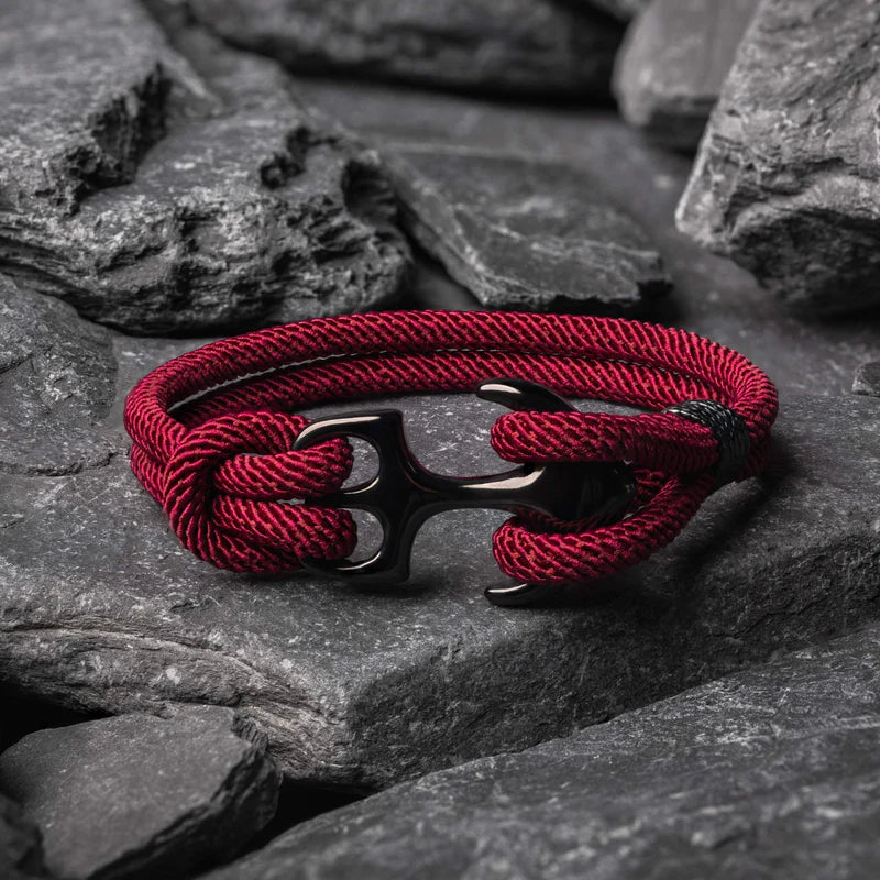 Pulseira de corda de vinho Anchor Beroc