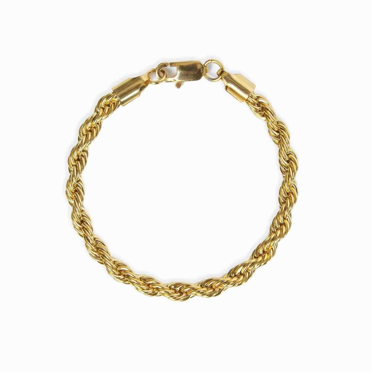 Pulseira Cordão Baiano Banhado em Ouro 18K - Uranos 